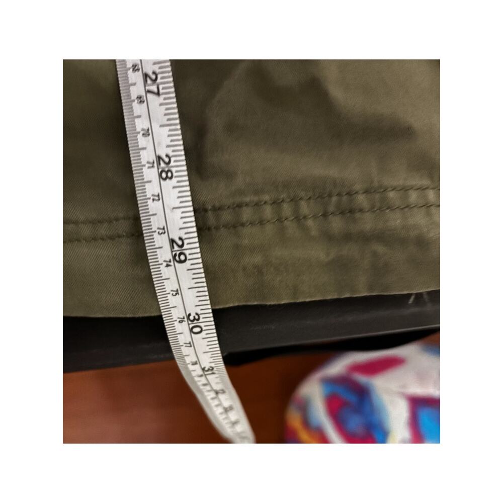 Banana Republic Women's Medium Green Twill Utility Jacket - Picture 7 of 8
